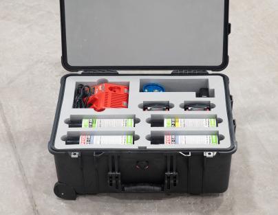 REL Engineered Solutions LED Lighting UV-A FPI Mobile Nomad Test Kit
